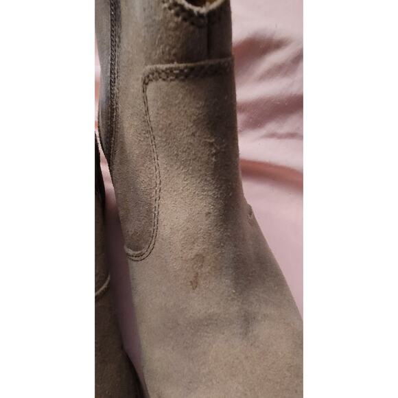 Lucky Brand Womens Size 8M 38 Suede Booties Ankle Boots - Picture 3 of 10
